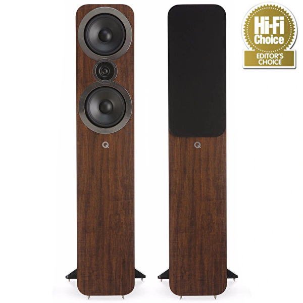 NuPrime Omnia Mini Set - Q Acoustics 3050i Walnut - QED XT25 3M. Hi-Fi Müzik Sistemi